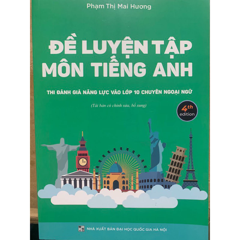 Sách - Đề Luyện Tập Môn Tiếng Anh Thi Đánh Giá Năng Lực Vào Lớp 10 (Chuyên Ngoại Ngữ) Tb 2023