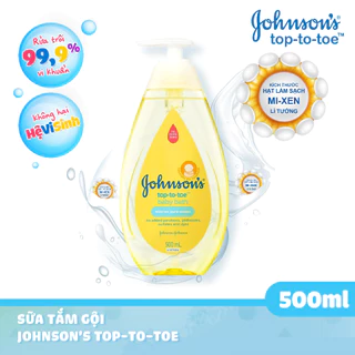 Thảo Uyên |Sữa tắm cho bé,sữa tắm gội toàn thân mềm mịn Johnson' baby 500ml