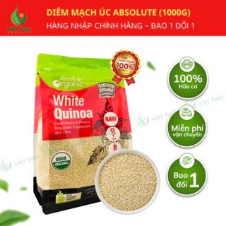【CHẤT LƯỢNG】Hạt Diêm Mạch Quinoa Úc 1kg Absolute Chuẩn Siêu Tốt Sức Khoẻ Ăn Kiêng Thực Dưỡng (Việt Thái Organic)