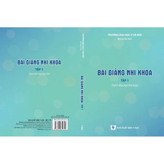 Sách - Bài giảng nhi khoa tập 1 2023