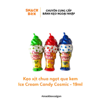 [Freeship Extra] Kẹo Xịt Chua Ngọt Que Kem Ice Cream Candy Cosmic 19ml - Úc