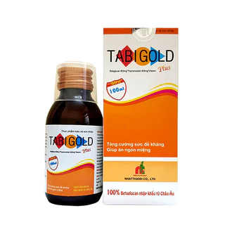 Tabigold, giúp trẻ ăn ngon miệng, tăng cường hấp thu các chất dinh dưỡng (Hộp 100ml)