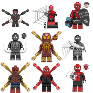 Đồ chơi lắp ráp minifigures Người Nhện Spider Man hot nhất cho bé – Avengers super hero block mini