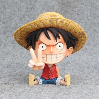 Mô hình One Piece Luffy Chibi cực dễ thương  - Bộ Chibi ASL Shop Mô Hình