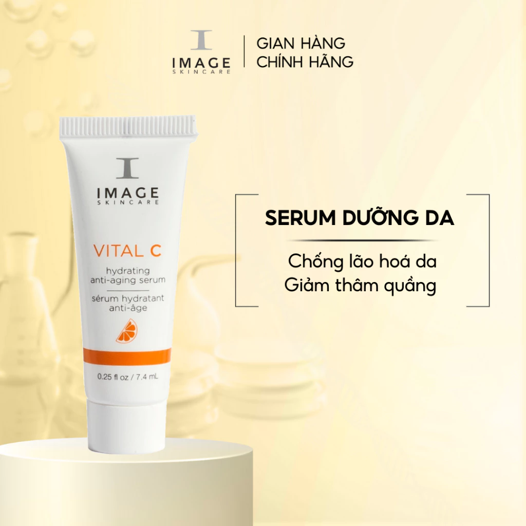 Serum dưỡng ẩm, chống oxy hóa da Image Skincare Vital C Hydrating Anti Aging 7.4ml