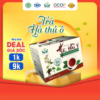 Trà Hà Thủ Ô hộp 30 Túi Lọc x 3Gram Siêu Thị Thiên Nhiên