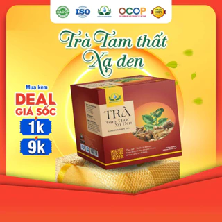 Trà Tam Thất Xạ Đen Hộp 30 Túi Lọc Siêu Thị Thiên Nhiên