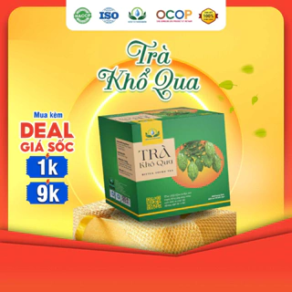 Trà Khổ Qua ( Mướp Đắng ) hộp 30 Túi Lọc Siêu Thị Thiên Nhiên