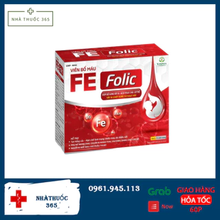 Viên bổ máu FE FOLIC - Giúp bổ sung sắt III, acid folic cho cơ thể