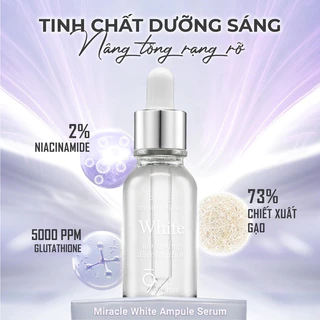 Tinh Chất Dưỡng Trắng Da 9Wishes Perfect Ampule Serum White 25ml