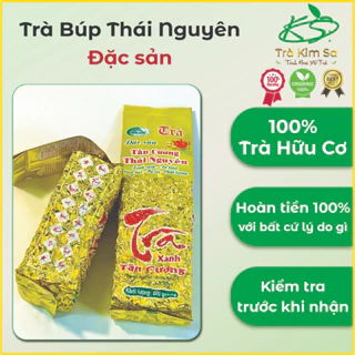 Trà Thái Nguyên truyền thống 1 tôm 2 lá hộp 1Kg - Trà Hữu Cơ Sạch - TKS020