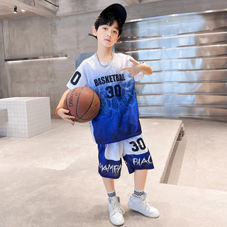 T726 - BỘ ĐÙI BÉ TRAI LOANG XANH BASKETBALL