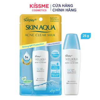 Sữa Chống Nắng Sunplay Skin Aqua Acne Clear SPF 50+ PA++++ 25g (Chính Hãng)