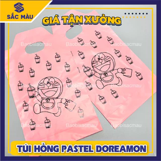 1KG TÚI 1 LY, 2 LY, CHỮ T ĐỰNG TRÀ SỮA, CÀ PHÊ, HỌA TIẾT DORAEMON