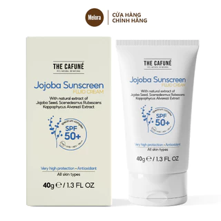 Kem Chống Nắng Jojoba Sunscreen SPF 50+ Phổ Quang Rộng  Bảo Vệ Rất Cao Trước Tia UVA, UVB, IR, HEV Không Bết Rít 40gr