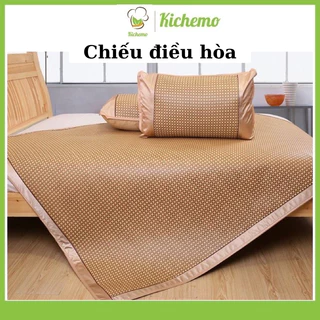 Chiếu điều hòa sợi tre cao cấp mát lạnh Chiếu mây đan chiếu trải đệm mùa hè