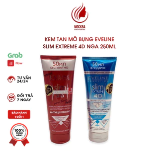 Kem Tan Mỡ Bụng Eveline Slim Extreme 4D Nga  250ml Giảm Rạn Da Hiệu Quả Săn Chắc Da Giảm Mỡ Thừa An Toàn Shopmyphamnga