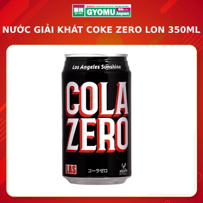 Nước giải khát Coke zero lon 350ml