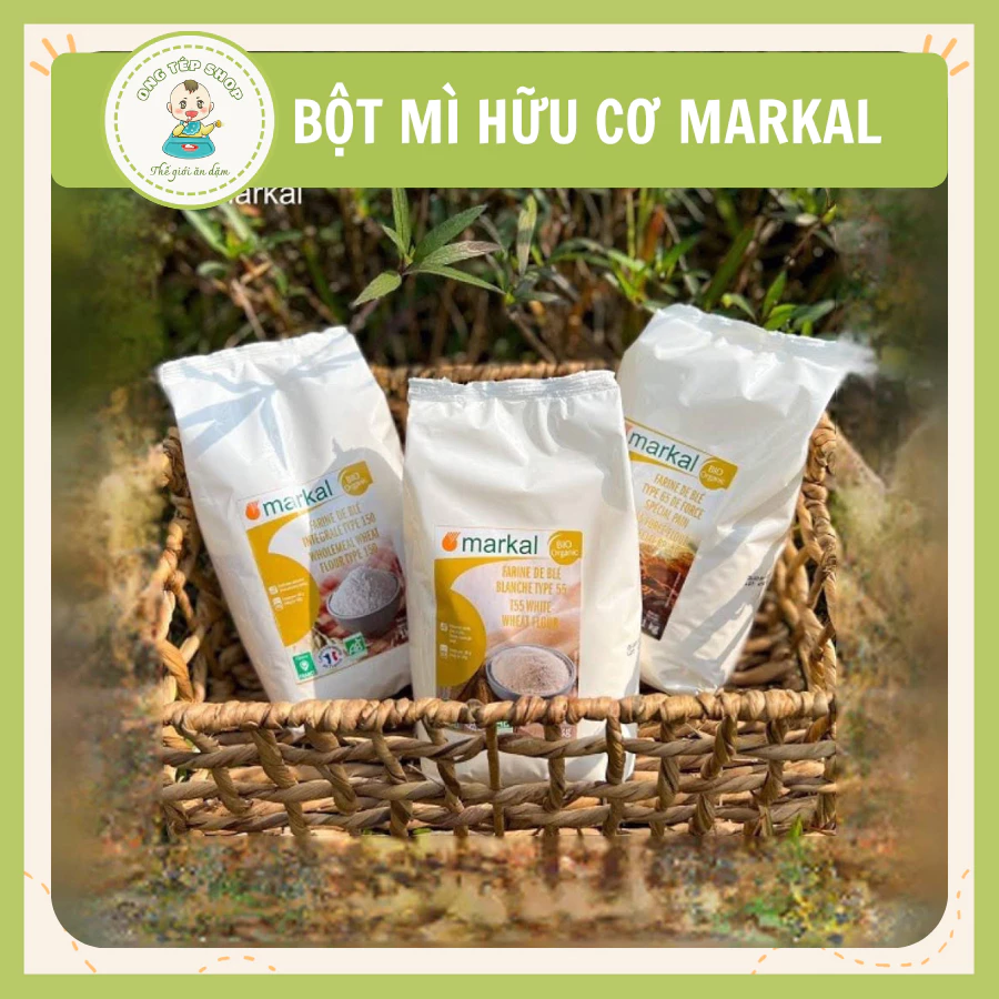 Bột mì hữu cơ không tẩy trắng 100gr