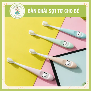 Bàn chải đánh răng cho bé sợi tơ siêu mềm mini soft