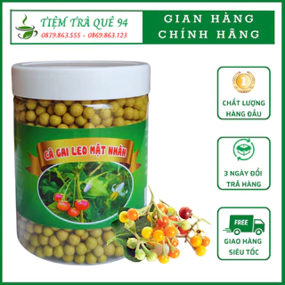 Viên Cà Gai Leo Mật Nhân, Cà Gai Leo Mật Nhân Nguyên Chất, Cải Thiện Chức Năng Gan, Hàng Loại 1 - 500gr