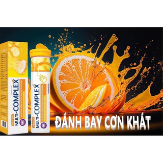 Viên Sủi MULTI - COMPLEX Hỗ Trợ Tăng Cường Sức Khỏe, Nâng Cao Sức Đề Kháng, Bổ Sung Vitamin C