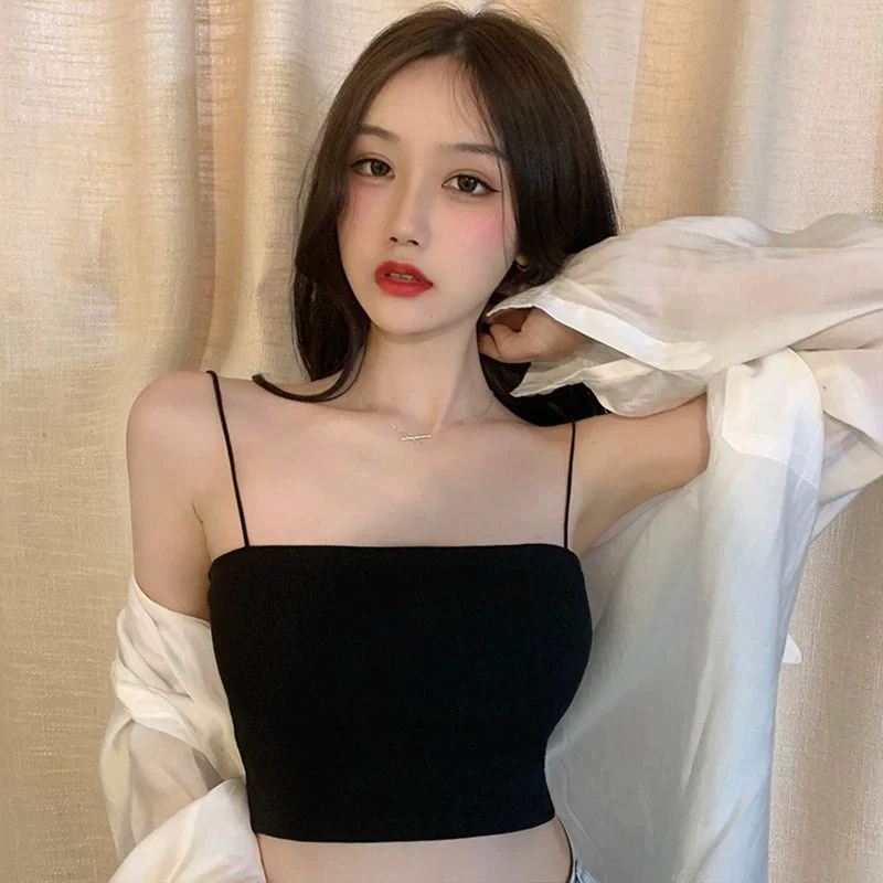 Áo Ống Cúp Ngực Kiểu Croptop cotton tăm borib ao Không Dây Quây Ngực  Giãn Ôm Body - ALSODO