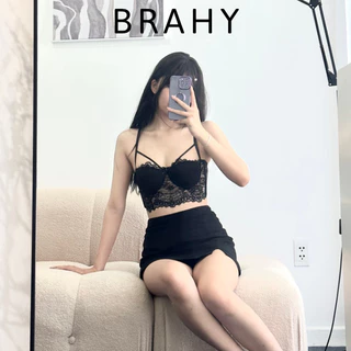 [CHE TÊN] Set bra gọng thiết kế cao cấp BRAHY