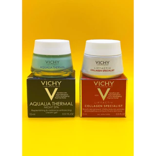 Bộ Kem dưỡng ngăn ngừa dấu hiệu lão hóa và làm săn chắc da Vichy Liftactiv Collagen Specialist