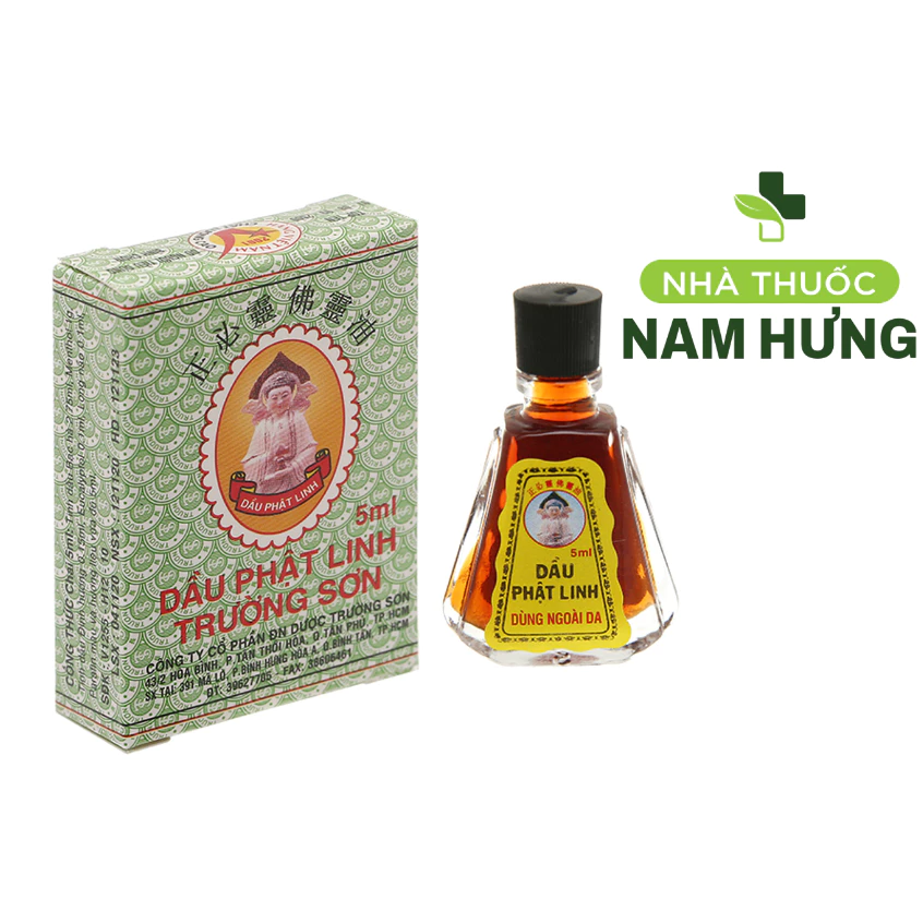 Dầu Phật Linh Trường Sơn chai 1.5ml & 5ml