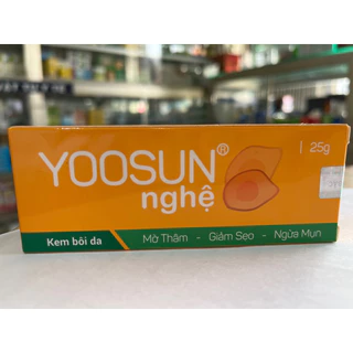 ✅ Yoosun Nghệ, Kem Nghệ Bôi Da, Ngừa Mụn Mờ Thâm Sẹo tube 25gr