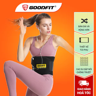 Đai lưng tập gym, đai quấn nóng giảm mỡ bụng chính hãng GoodFit GF724WS