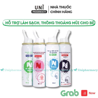 Xịt Rửa Mũi Nebusal Spray hỗ trợ làm sạch, thông thoáng mũi cho bé