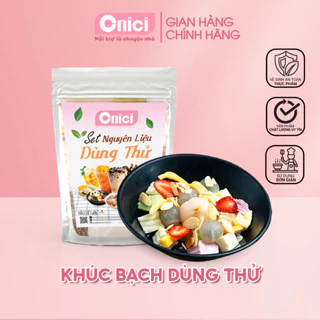 Set chè khúc bạch dùng thử 100g BẾP CỦA MẸ ONICI nấu được 7 chén