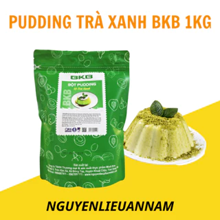 Pudding trà xanh túi 1kg thơm ngon, dễ nấu