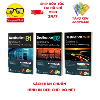 Sách - Destination B1 , B2 , C1&C2  Grammar and Vocabulary with answer key + Tặng kèm bookmark