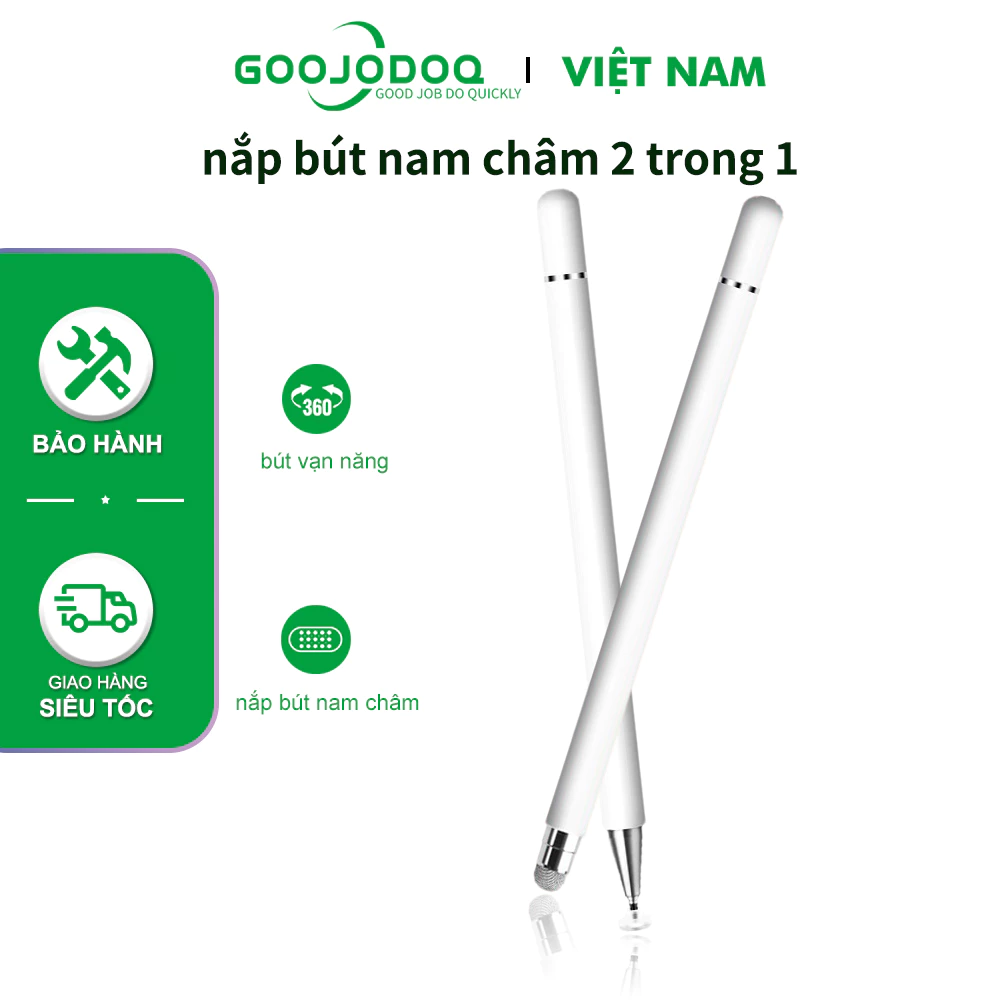 Bút cảm ứng Goojodoq Đa Năng Stylus Pencil phổ quát 2 in 1 dành bút vẽ cảm ứng cho Android/Ipad/HUAWEI/xiaomi pad