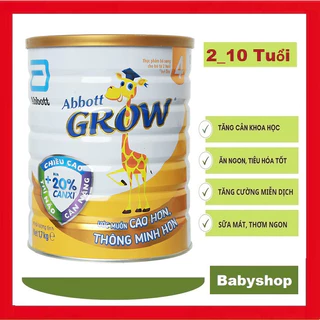 [CHÍNH HÃNG] Sữa Bột Abbott Grow 4 - Hộp 1,7kg (Cho bé 2 tuổi trở lên)