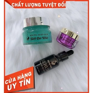 Combo 3 món_pell bong da tái tạo_bích cao white