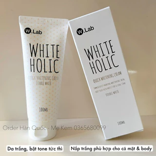 Kem dưỡng trắng nâng tone tức thì Wlab white Holic