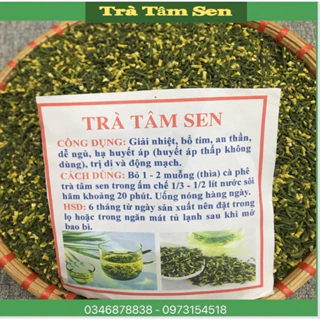 100gr Trà Tâm Sen Khô (Tim Sen) Giúp Dễ Ngủ_Ngủ Ngon Loại Đẹp