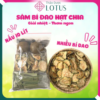 Sâm Bí Đao Hạt Chia set nấu 10 lít chuẩn vị, thanh mát giải nhiệt, giúp detox cơ thể và giảm cân