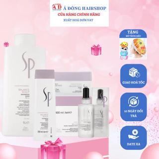 [+Tặng mũ trùm] Dầu gội ủ tinh chất hỗ trợ trị rụng tóc SP Wella Balance Scalp Đức