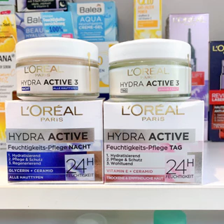 Kem dưỡng da 3 tác động Loreal Paris Hydra Active 3 24h - 50ml