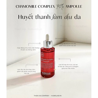 [CHÍNH HÃNG] Tinh chất chamomile complex 70% ampoule Hubislab