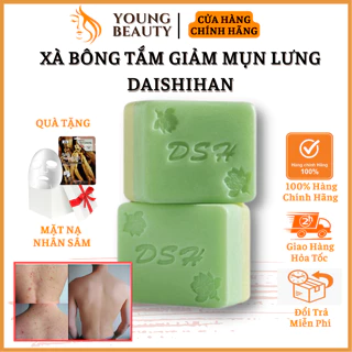 Xà phòng tắm DAISHIHAN - Xà bông cục hữu cơ giảm mụn thâm, đen sạm, dưỡng trắng da, mùi thơm dễ chịu - YOUNG BEAUTY