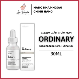 Serum Giảm Thâm, Ngừa Mụn, Sáng Da, Se Khít Niacinamide 10% + Zinc 1% - The Ordinary 30ml - Leebangkok