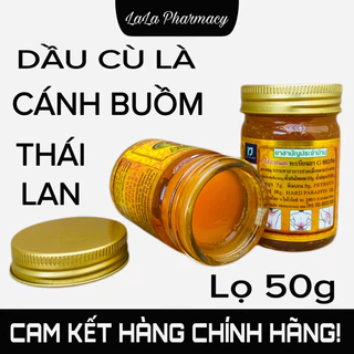 Dầu cù là cánh buồm vàng Thái Lan hỗ trợ giảm đau nhức xương khớp làm dịu vết côn trùng cắn lọ 50g