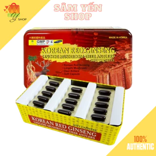 [Chính Hãng] Viên Sâm Nhung Linh Chi Hàn Quốc Hộp 60 viên BIO