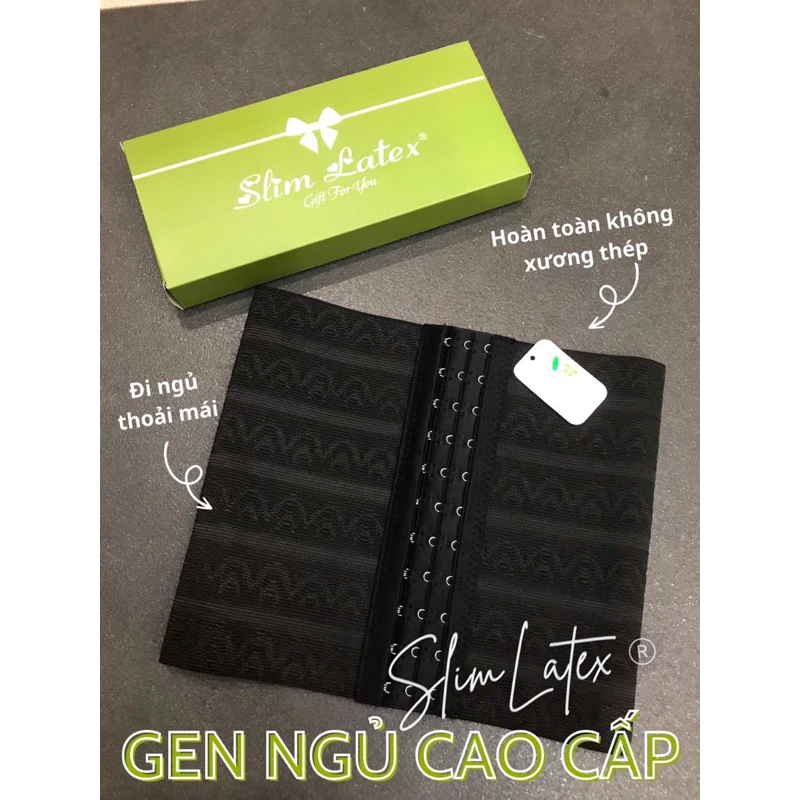 [CHÍNH HÃNG] GEN NGỦ NỊT BỤNG KHÔNG XƯƠNG CAO CẤP SIẾT EO SLIM LATEX